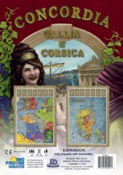 Rio-Grande-Games Concordia: Gallia & Corsica