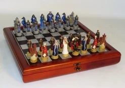 CHESS SET: KING ARTHUR (RESIN) WITH CHEST