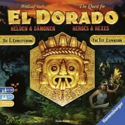 Ravensburger The Quest For El Dorado - Heroes & Hexes (1st Expansion)