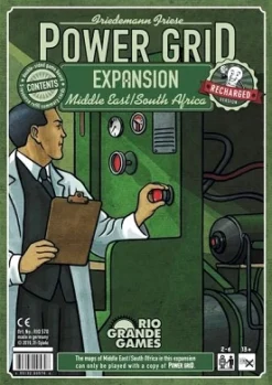 Rio-Grande-Games Power Grid: Expansion: Middle East/South Africa