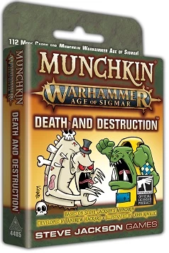 Steve Jackson Games Munchkin Warhammer Age Of Sigmar: Death And Destruction