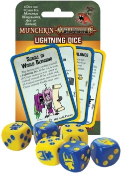 Steve Jackson Games Munchkin Warhammer Age Of Sigmar: Lightning Dice
