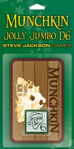 Steve Jackson Games Munchkin: Jolly Jumbo D6 Green