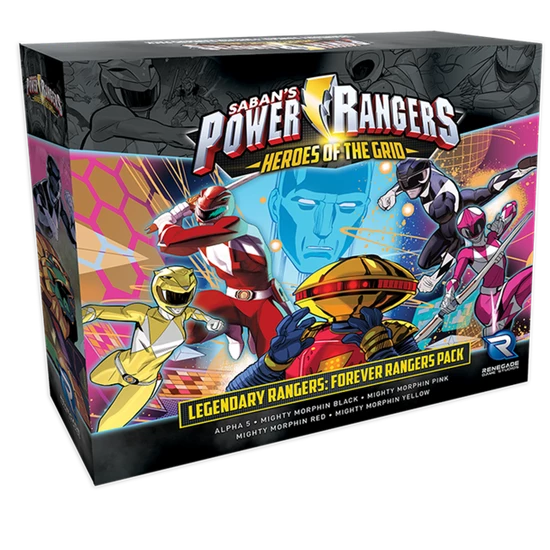 Power Rangers: Heroes Of The Grid - Legendary Rangers: Forever Rangers Pack