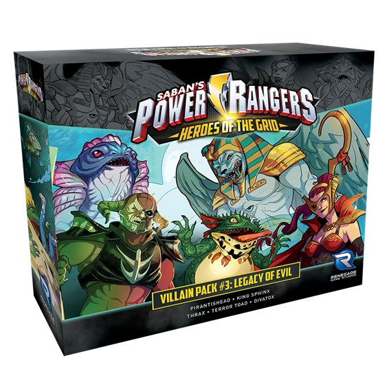 Power Rangers: Heroes Of The Grid - Villain Pack #3: Legacy Of Evil