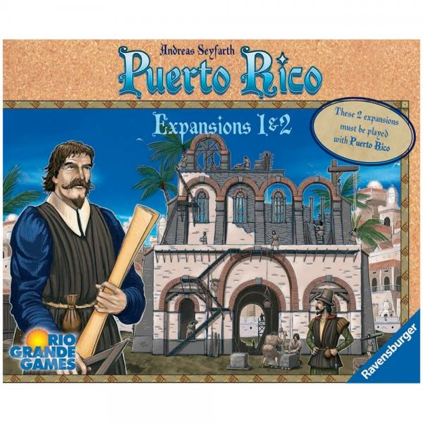 Rio-Grande-Games Puerto Rico: Expansion 1&2