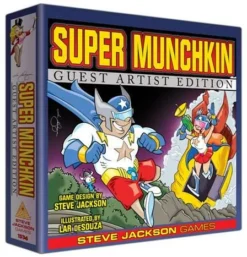Steve Jackson Games Super Munchkin: Guest Artist Edition- Lar DeSouza