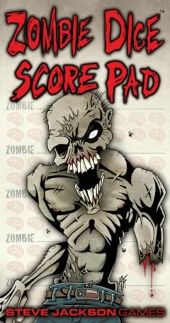 Steve Jackson Games Zombie Dice: Score Pad