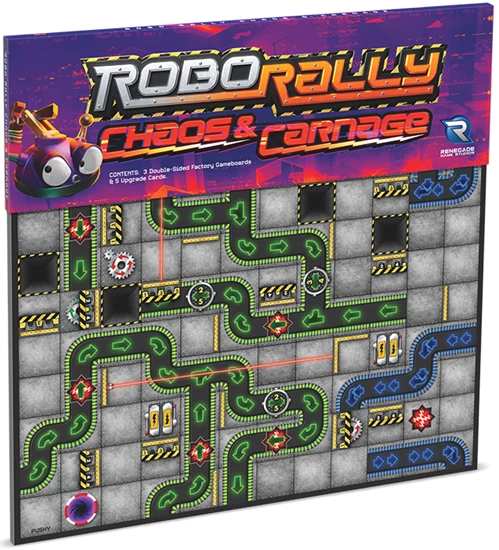 Robo Rally: Chaos And Carnage Expansion