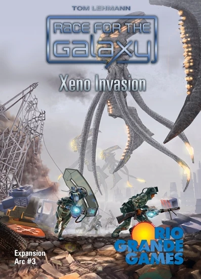 Rio-Grande-Games Race For The Galaxy: Xenos Invasion