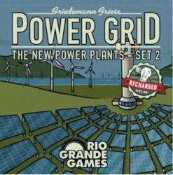 Rio-Grande-Games Power Grid: Recharged: New Power Plant Cards - Set 2