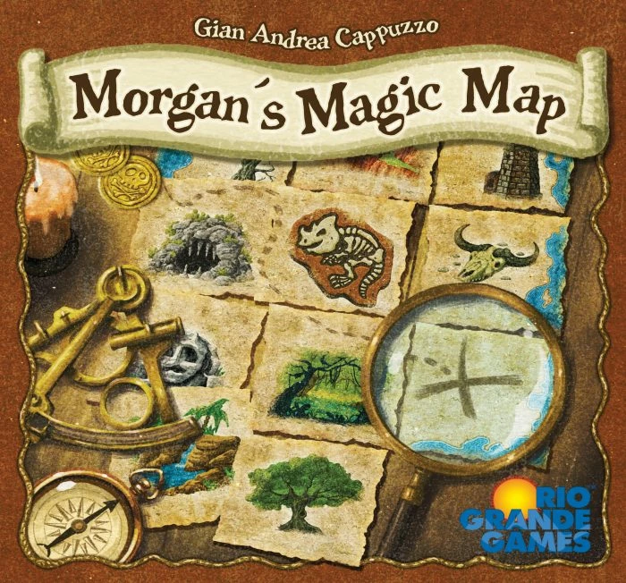 Rio-Grande-Games Morgan's Magic Map