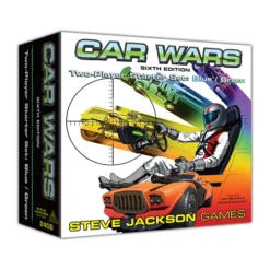 Steve Jackson Games Car Wars: 2 Player Starter Set Blue/Green