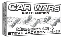 Steve Jackson Games Car Wars: Sixth Edition: Miniatures Set 4