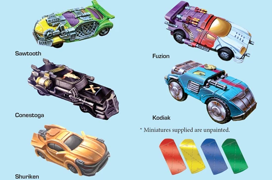 Steve Jackson Games Car Wars: Sixth Edition: Miniatures Set 4 - Image 3