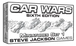 Steve Jackson Games Car Wars: Sixth Edition: Miniatures Set 1