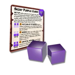 Dungeon Drop: Shiny Purple Cubes