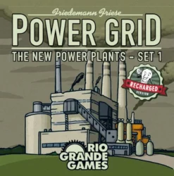 Rio-Grande-Games Power Grid: Recharged: New Power Plant Cards - Set 1