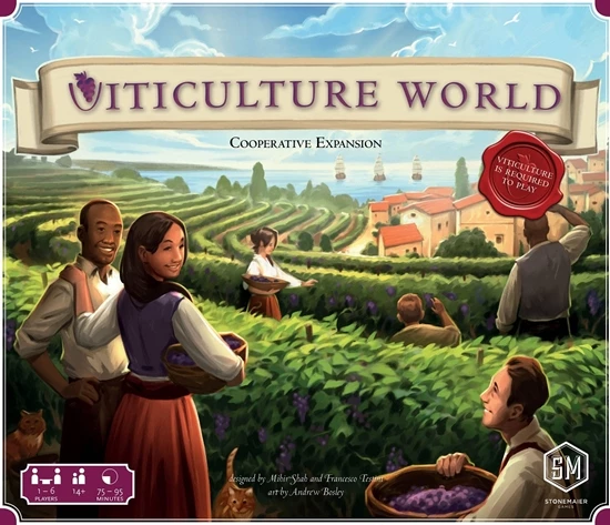 Stonemaier Games Viticulture: World Cooperative Expansion
